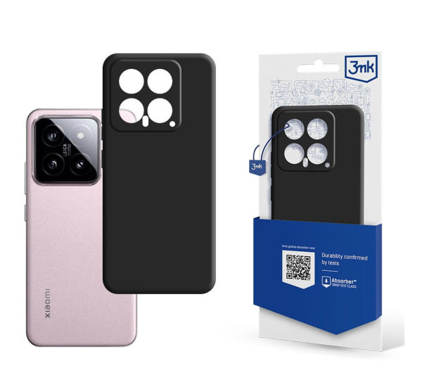 3MK Matt Case do Xiaomi 14 black 5903108542210 - 1222445 - zdjęcie